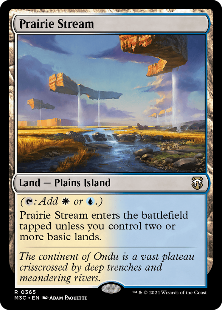 Image of Prairie Stream [Modern Horizons 3 Commander]