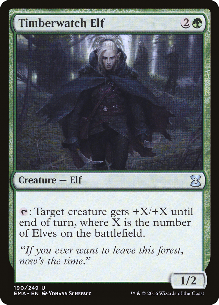 Image of Timberwatch Elf [Eternal Masters]