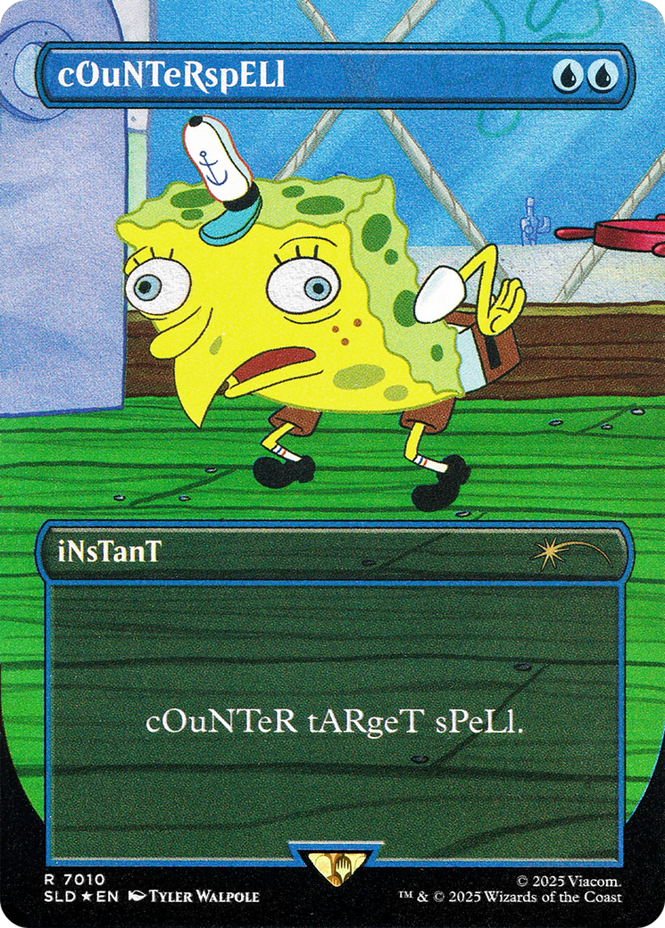 Image of cOuNTeRspELl (7010) (Rainbow Foil) [Secret Lair Drop Series]