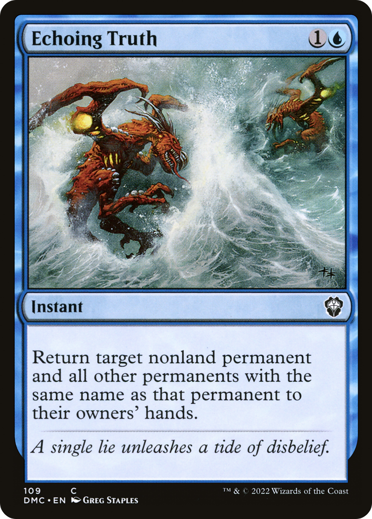 Image of Echoing Truth [Dominaria United Commander]