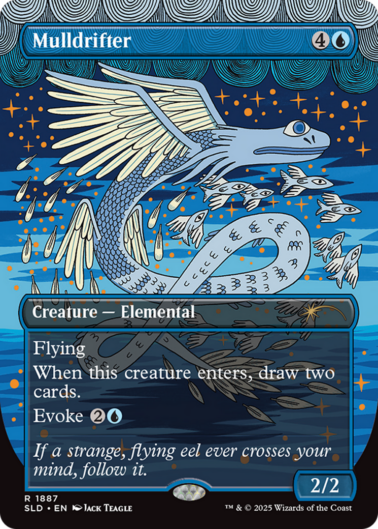 Image of Mulldrifter (Rainbow Foil) [Secret Lair Drop Series]