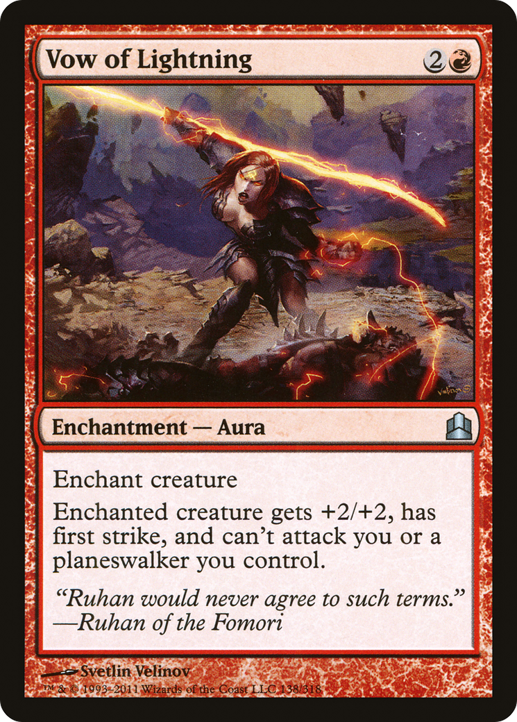 Image of Vow of Lightning [Commander 2011]
