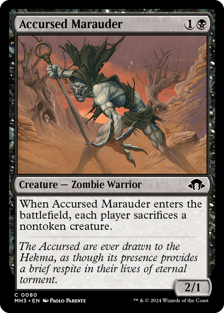 Image of Accursed Marauder [Modern Horizons 3]