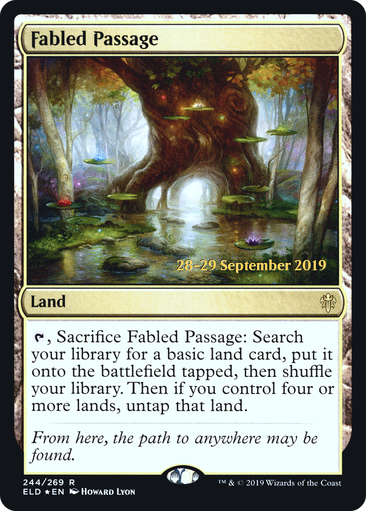 Image of Fabled Passage [Throne of Eldraine Prerelease Promos]
