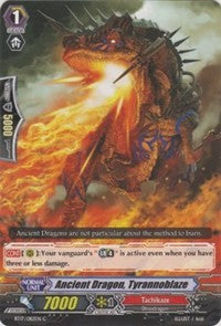 Image of Ancient Dragon, Tyrannoblaze (BT17/082EN) [Blazing Perdition ver.E]