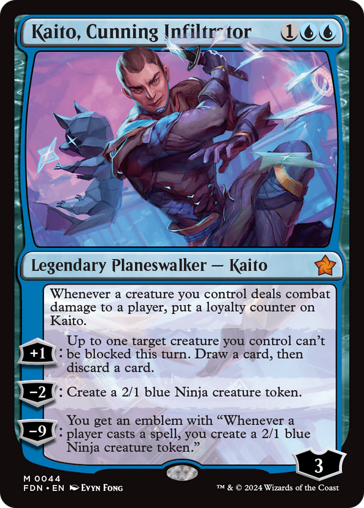 Image of Kaito, Cunning Infiltrator [Foundations]