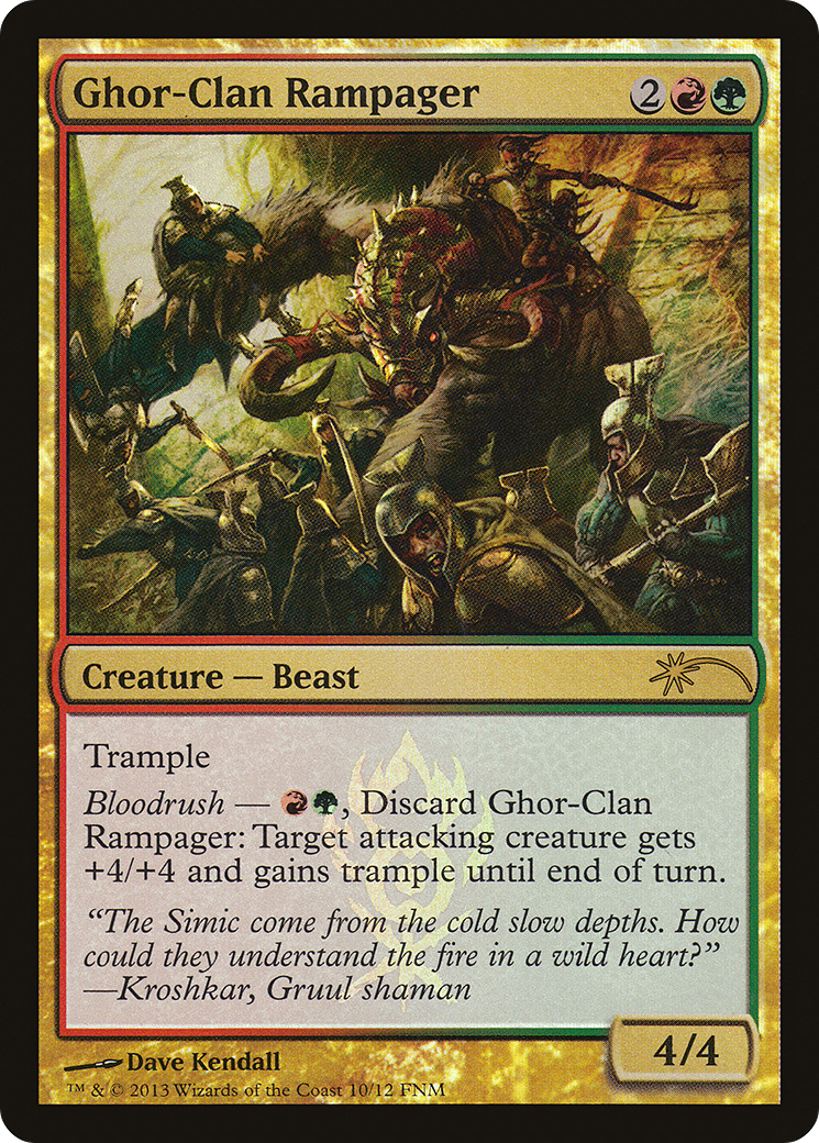 Image of Ghor-Clan Rampager [Friday Night Magic 2013]