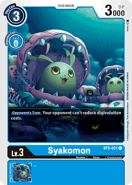 Image of Syakomon [BT5-021] [Battle of Omni]