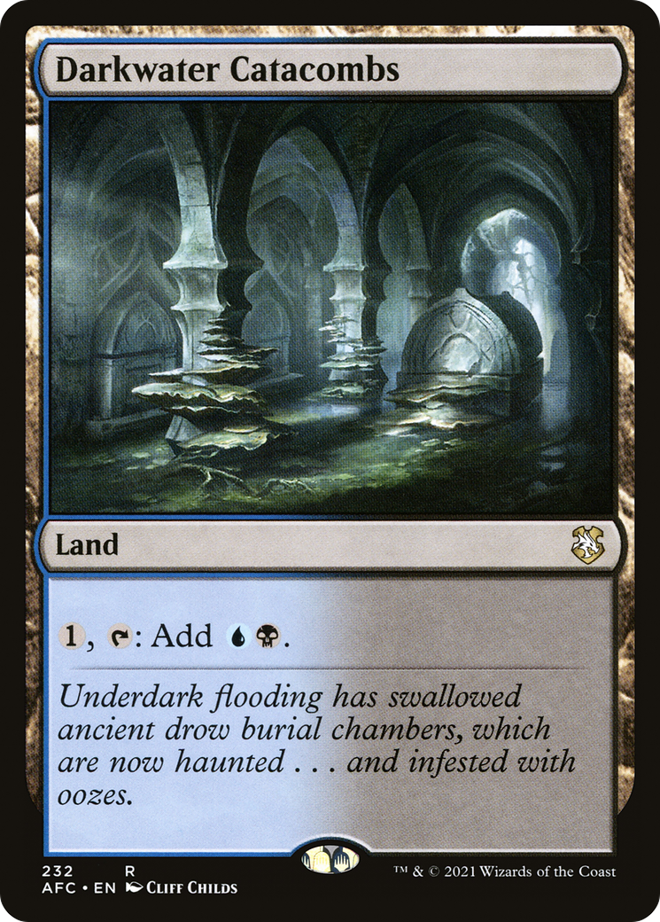 Image of Darkwater Catacombs [Dungeons & Dragons: Adventures in the Forgotten Realms Commander]