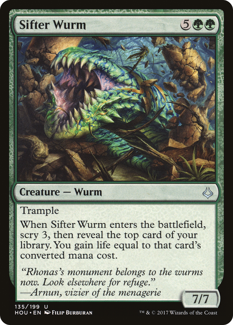 Image of Sifter Wurm [Hour of Devastation]