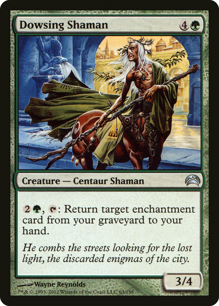 Image of Dowsing Shaman (PC2-063) - Planechase 2012 Foil