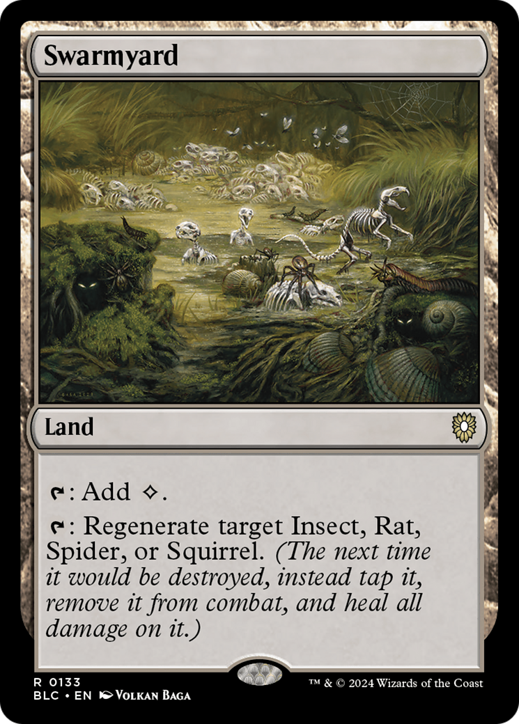 Image of Swarmyard [Bloomburrow Commander]