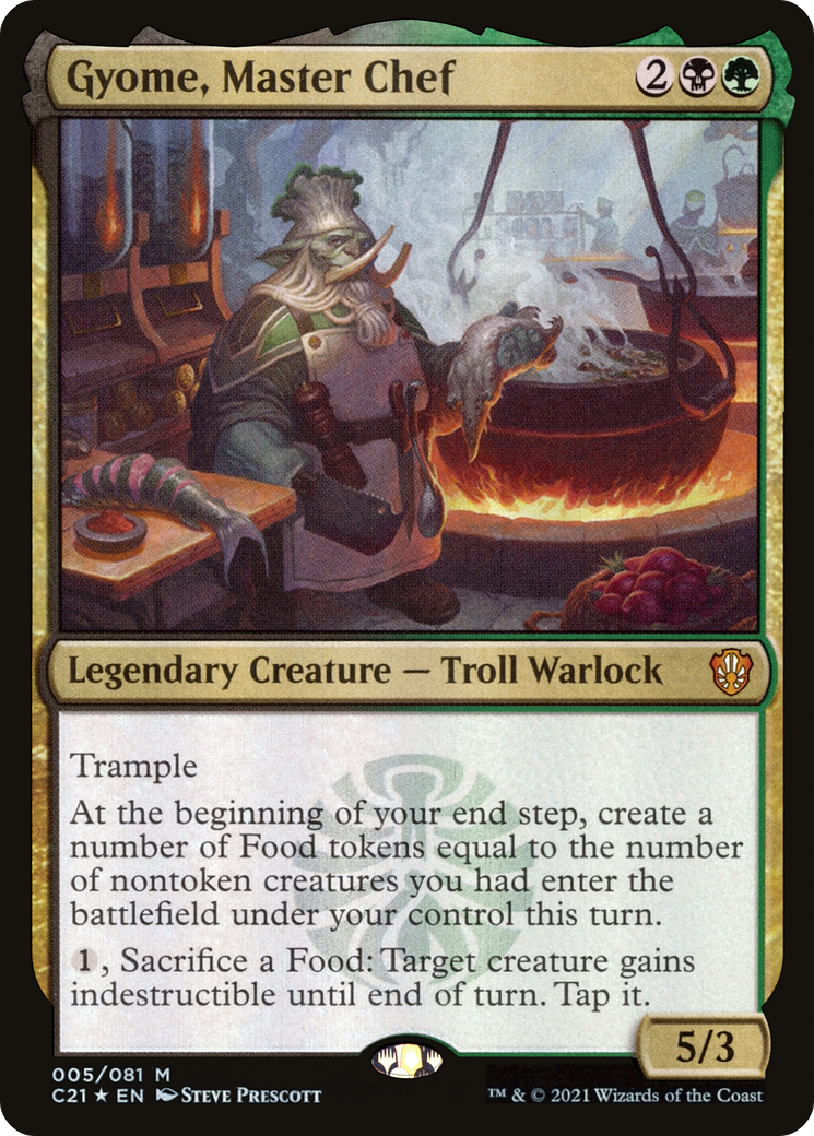 Image of Gyome, Master Chef [Commander 2021]