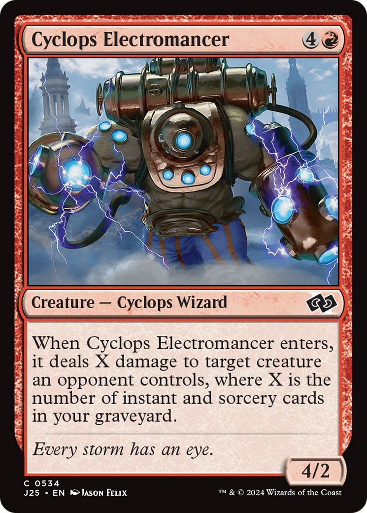 Image of Cyclops Electromancer [Foundations Jumpstart]