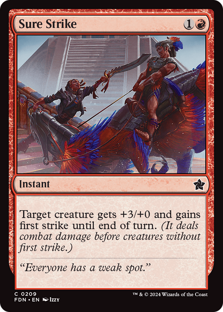 Image of Sure Strike [Foundations]