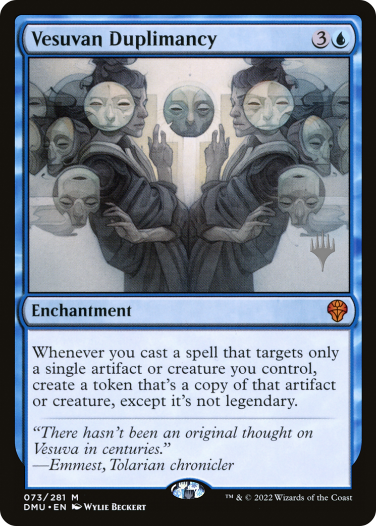 Image of Vesuvan Duplimancy (Promo Pack) [Dominaria United Promos]