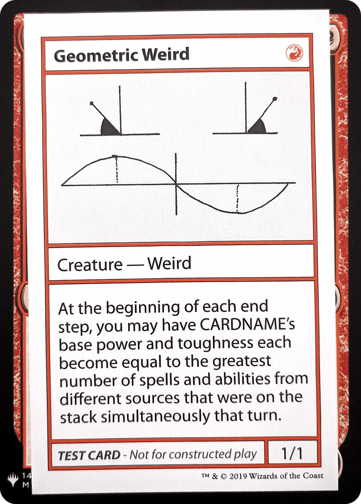Image of Geometric Weird [Mystery Booster Playtest Cards]