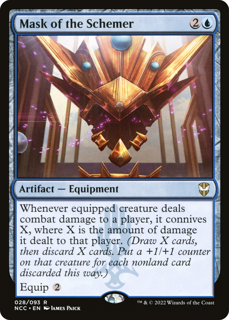 Image of Mask of the Schemer [Streets of New Capenna Commander]