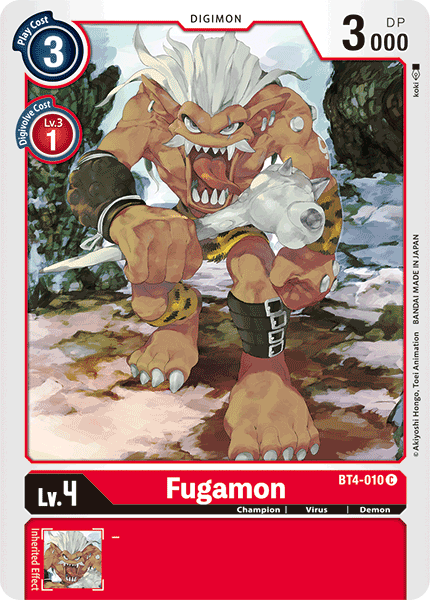 Image of Fugamon [BT4-010] [Great Legend]