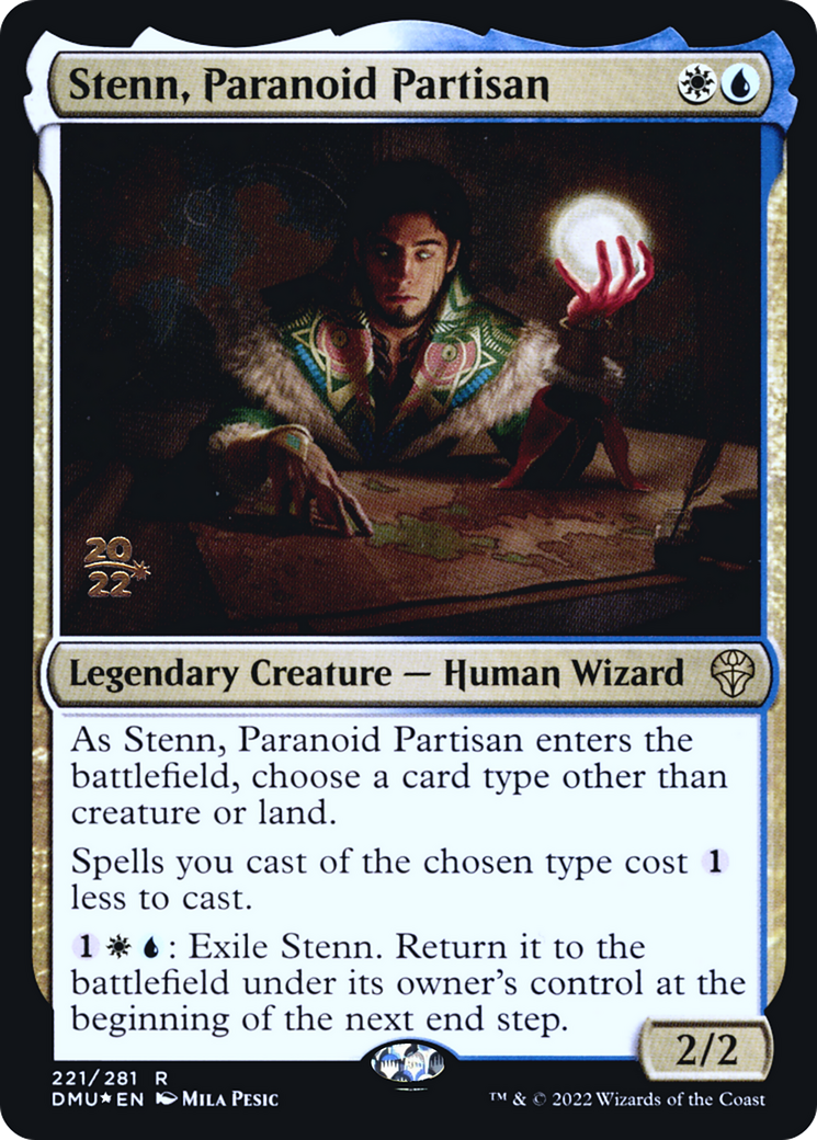 Image of Stenn, Paranoid Partisan [Dominaria United Prerelease Promos]