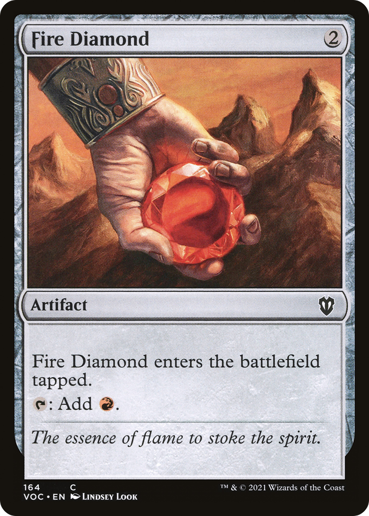 Image of Fire Diamond [Innistrad: Crimson Vow Commander]