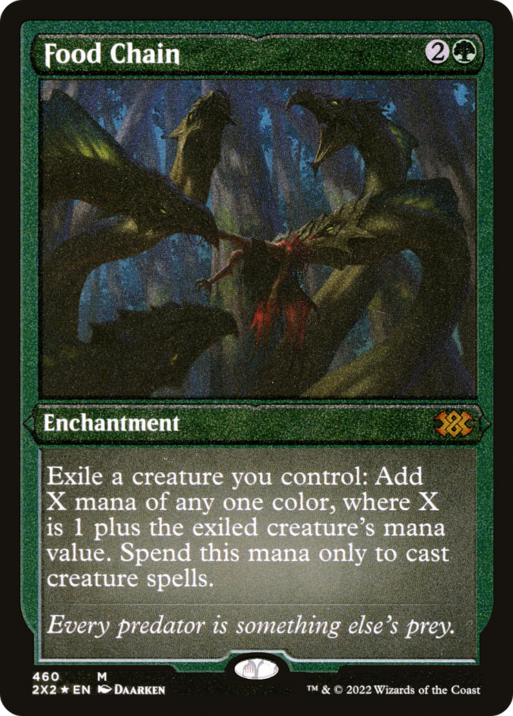 Image of Food Chain (Foil Etched) [Double Masters 2022]