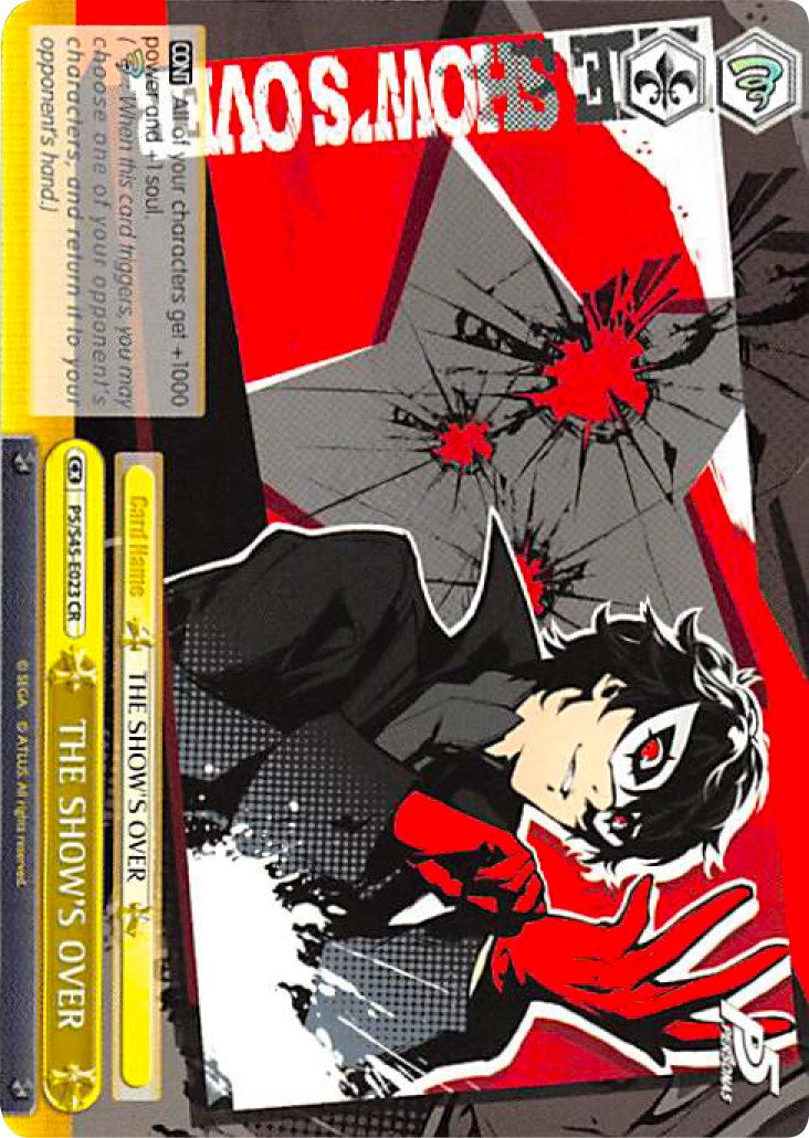 Image of THE SHOW'S OVER (P5/S45-E023 CR) [Persona 5]