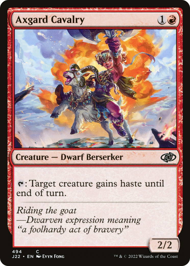 Image of Axgard Cavalry [Jumpstart 2022]