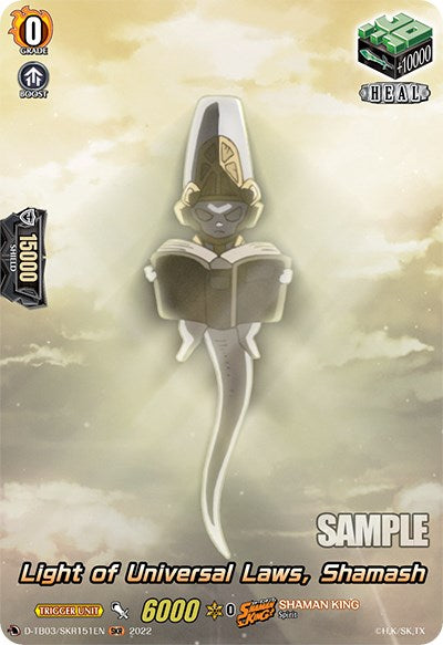 Image of Light of Universal Laws, Shamash (D-TB03/SKR151EN) [Shaman King]