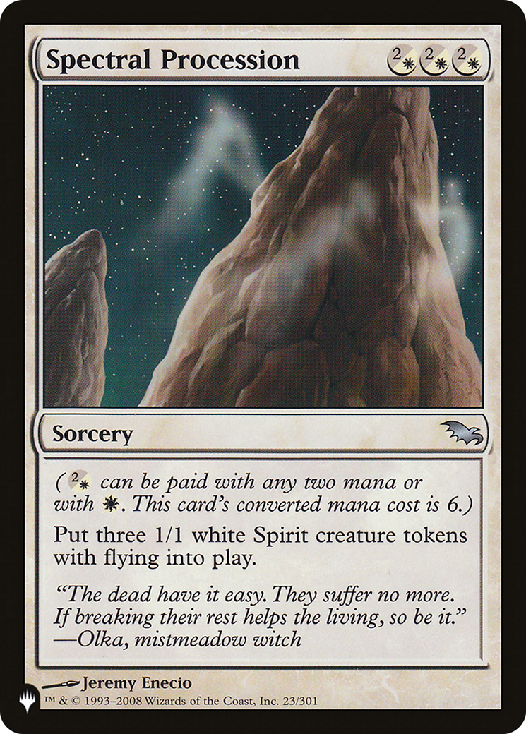 Image of Spectral Procession [The List]