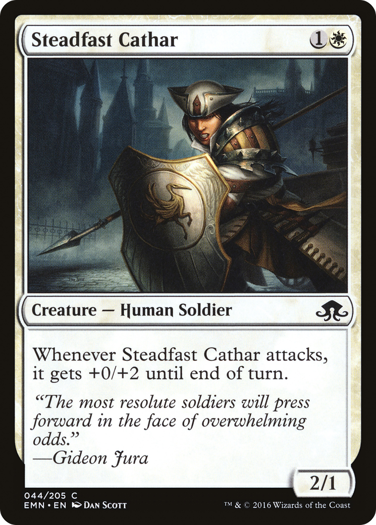 Image of Steadfast Cathar [Eldritch Moon]
