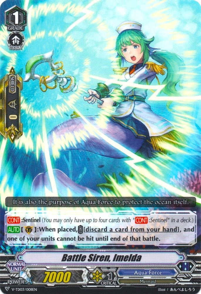 Image of Battle Siren, Imelda (V-TD03/008EN) [Leon Soryu]