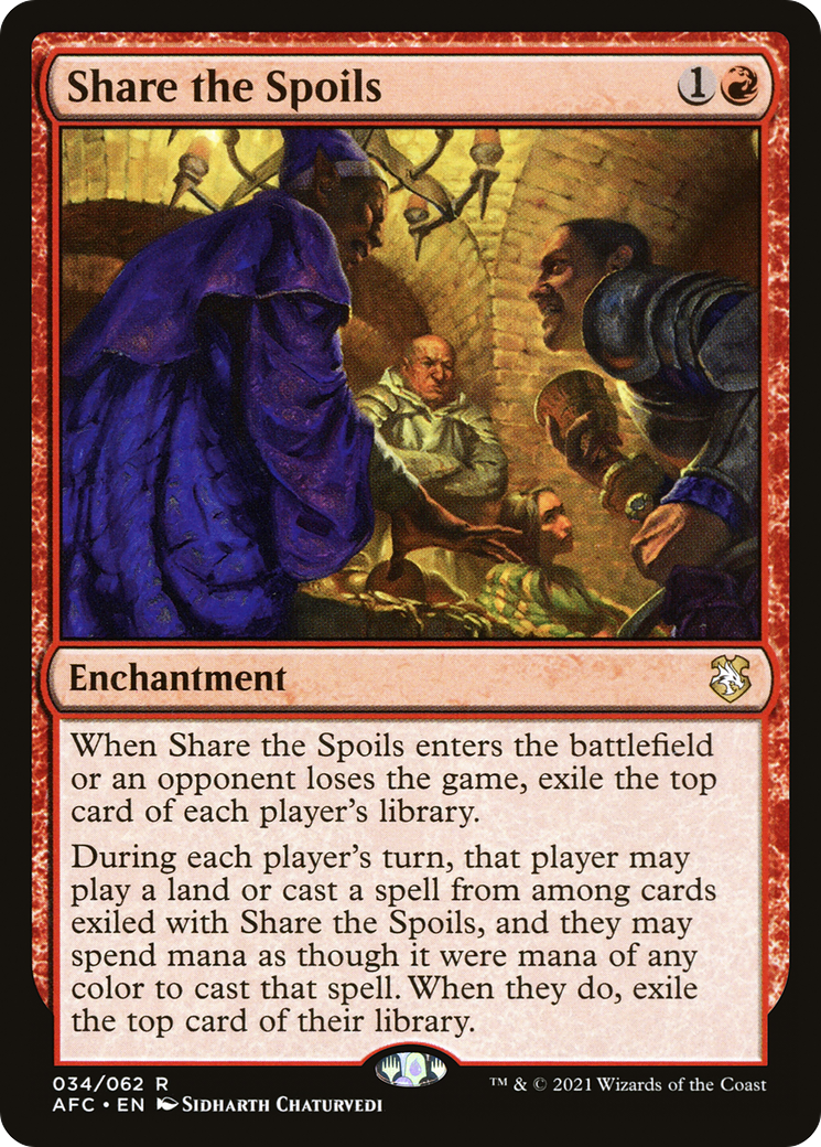 Image of Share the Spoils [Dungeons & Dragons: Adventures in the Forgotten Realms Commander]