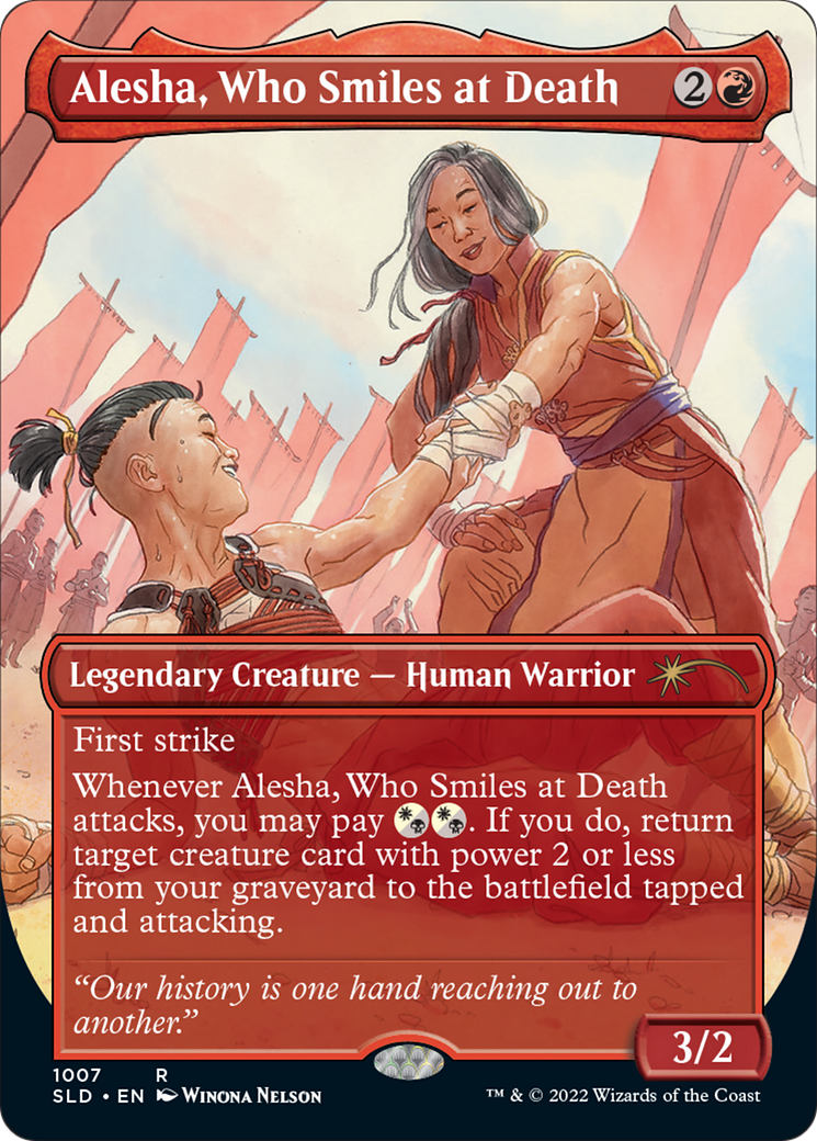 Image of Alesha, Who Smiles at Death [Secret Lair Drop Series]