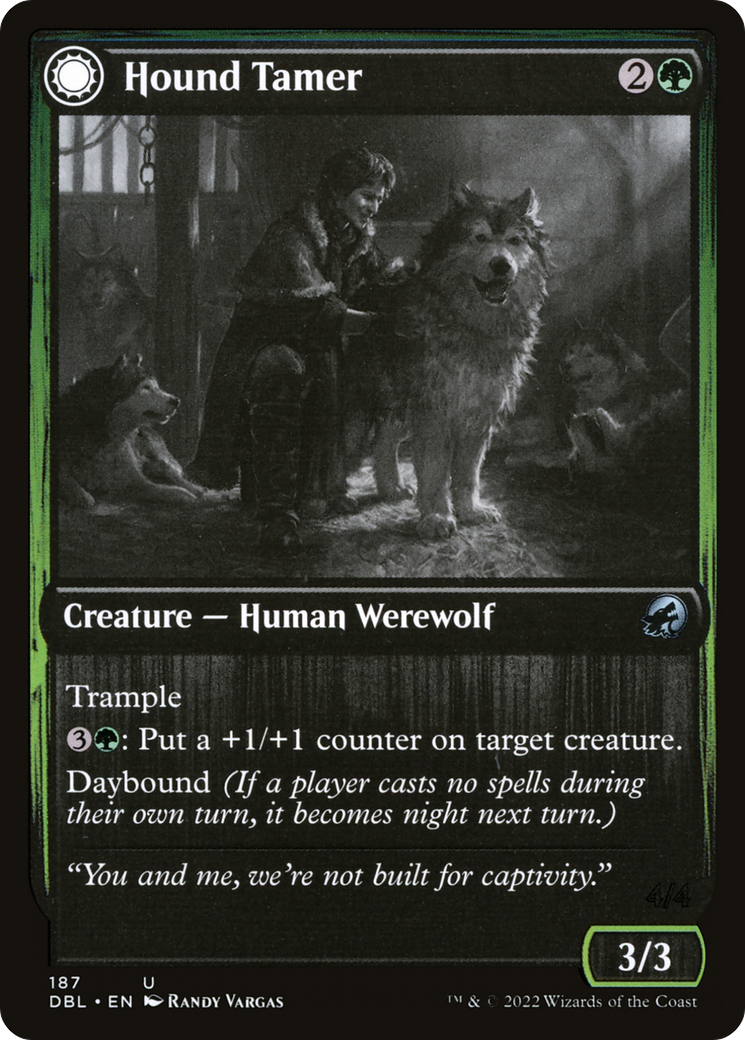 Image of Hound Tamer // Untamed Pup [Innistrad: Double Feature]