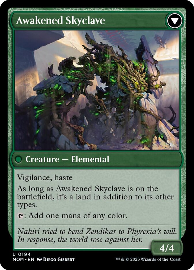 Image of Invasion of Zendikar // Awakened Skyclave [March of the Machine]