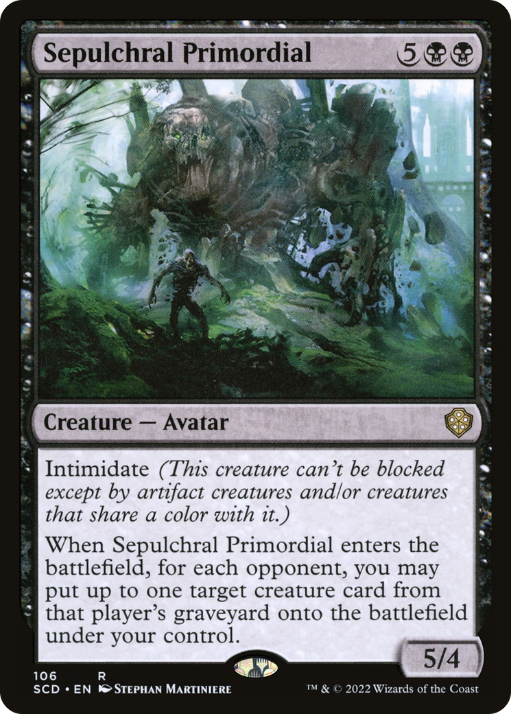 Image of Sepulchral Primordial [Starter Commander Decks]