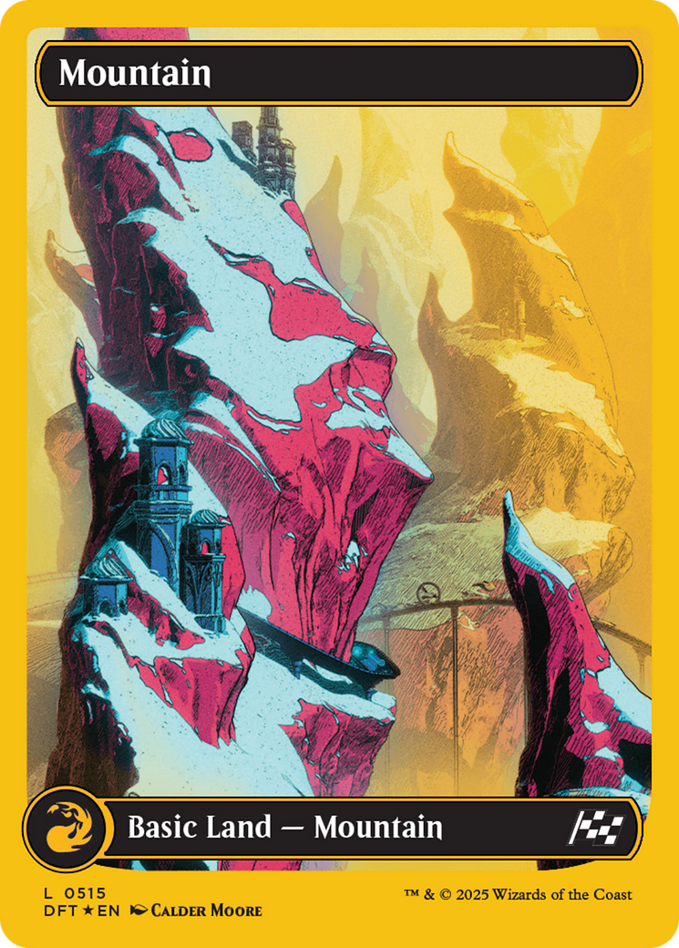 Image of Mountain (0515) (First-Place Foil) [Aetherdrift]