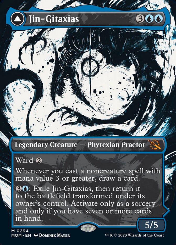 Image of Jin-Gitaxias // The Great Synthesis (Showcase Planar Booster Fun) [March of the Machine]
