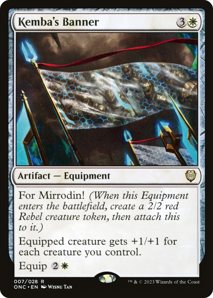 Image of Kemba's Banner [Phyrexia: All Will Be One Commander]