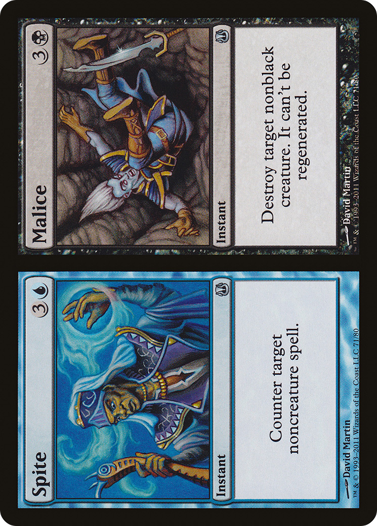 Image of Spite // Malice [Duel Decks: Ajani vs. Nicol Bolas]