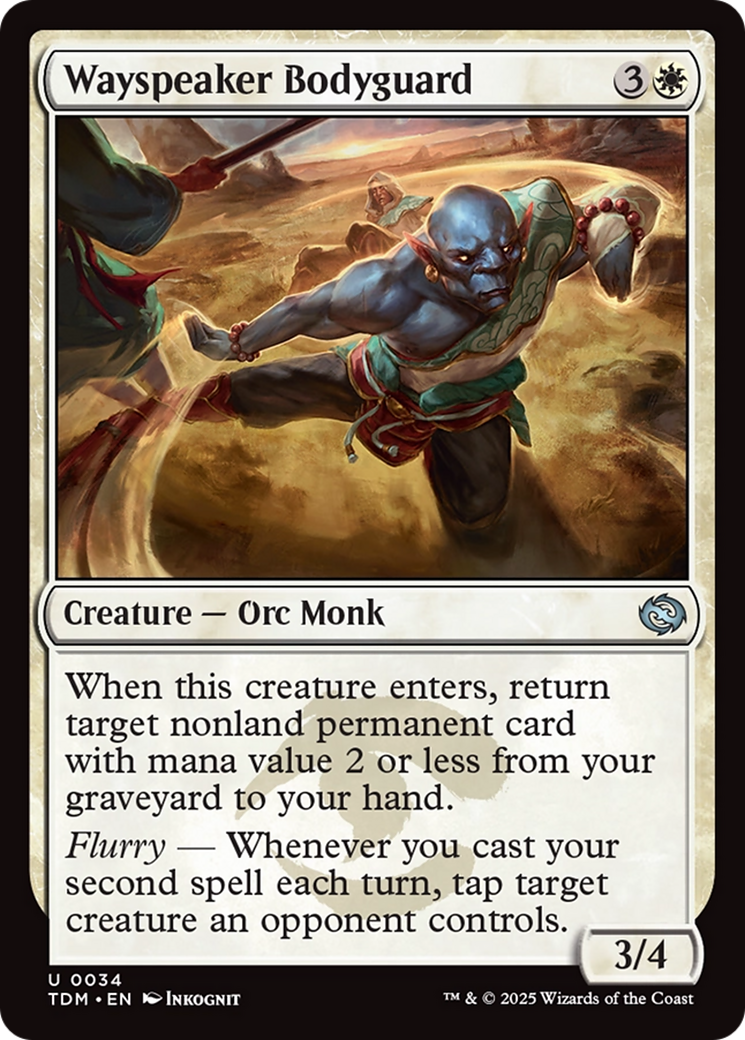 Image of Wayspeaker Bodyguard [Tarkir: Dragonstorm]