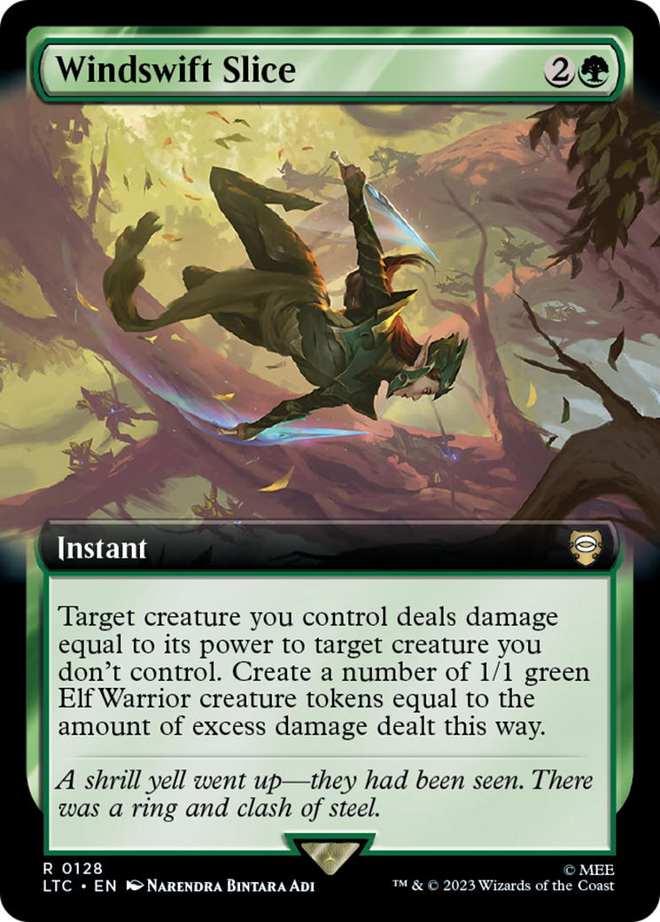 Image of Windswift Slice (Extended Art) [The Lord of the Rings: Tales of Middle-Earth Commander]