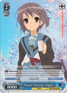 Image of Flower Viewing, Nagato (SY/WE09-E26) (Foil) [The Melancholy of Haruhi Suzumiya Extra Booster]