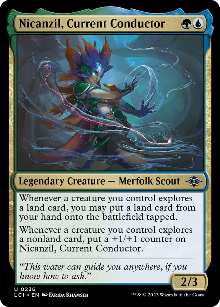 Image of Nicanzil, Current Conductor [The Lost Caverns of Ixalan]