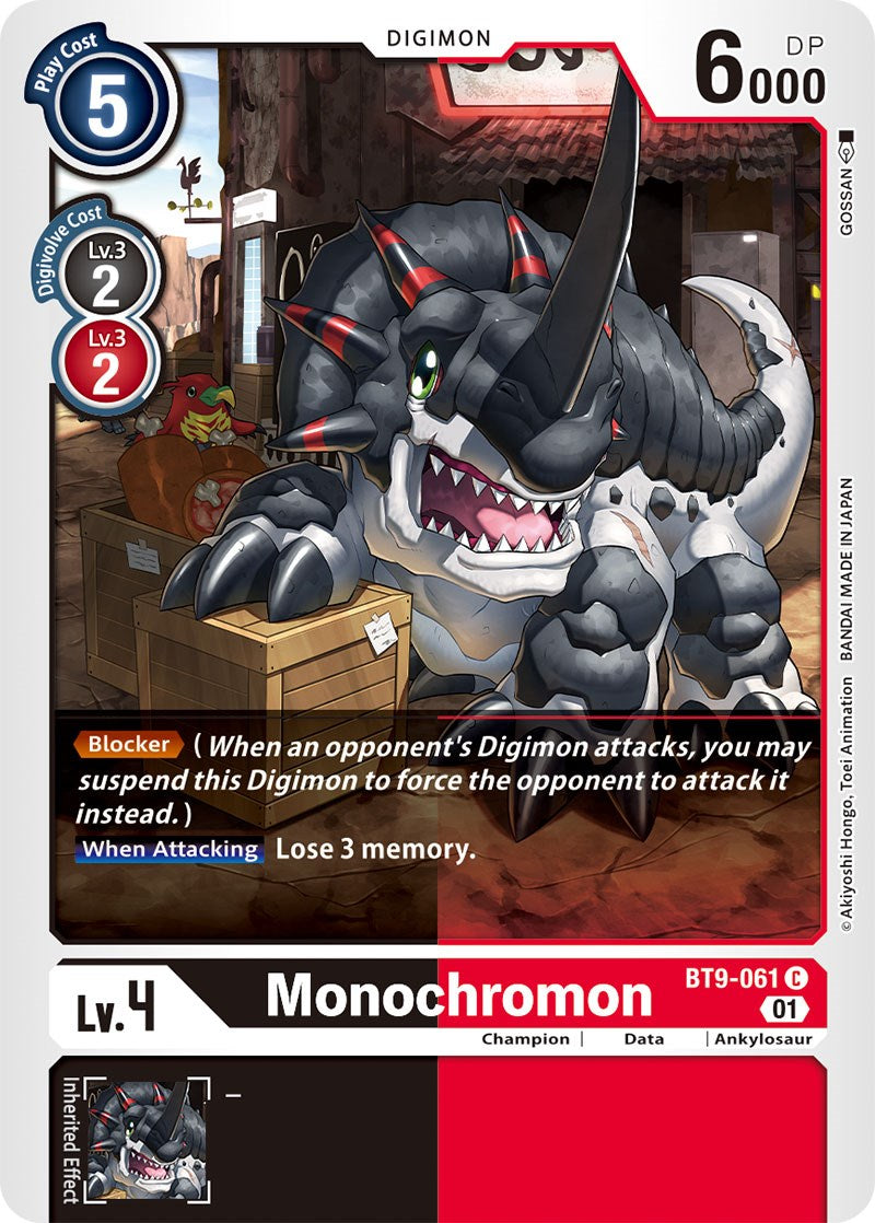 Image of Monochromon [BT9-061] [X Record]