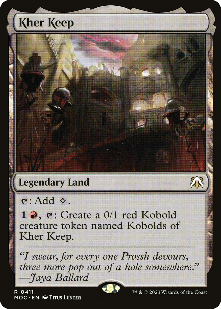 Image of Kher Keep [March of the Machine Commander]