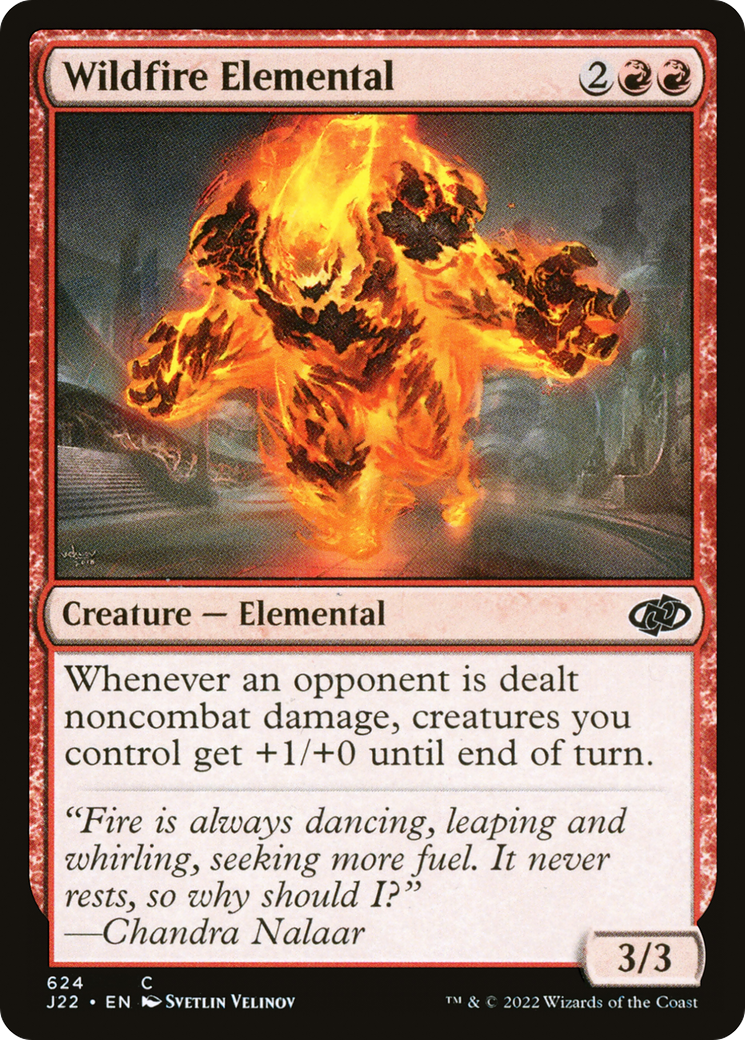 Image of Wildfire Elemental [Jumpstart 2022]