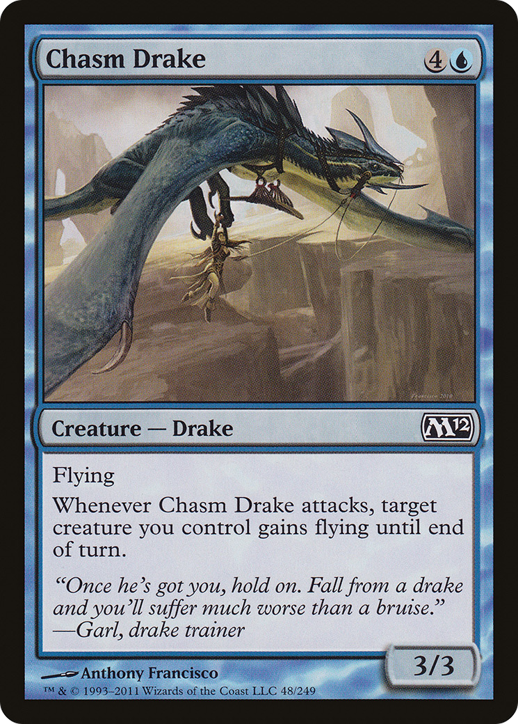 Image of Chasm Drake [Magic 2012]