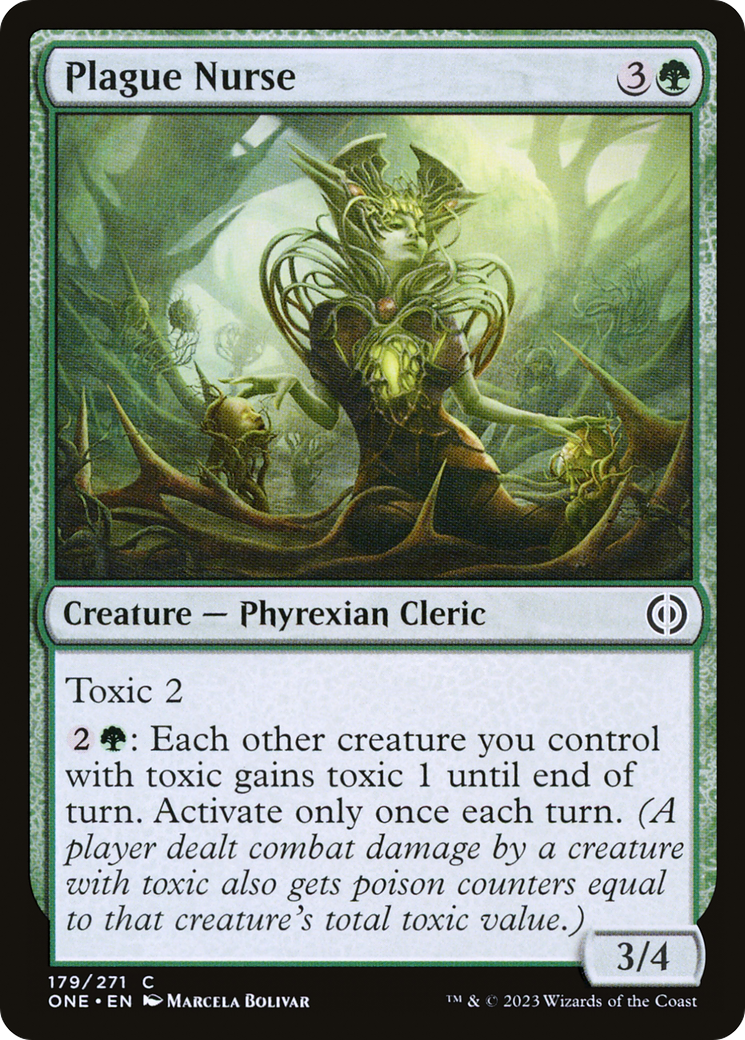 Image of Plague Nurse [Phyrexia: All Will Be One]